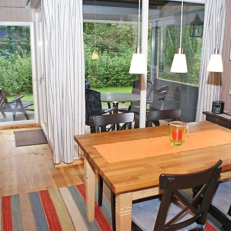 Blockhaus Mit Parkplatz Vor Der Ha Villa Damp Exterior foto
